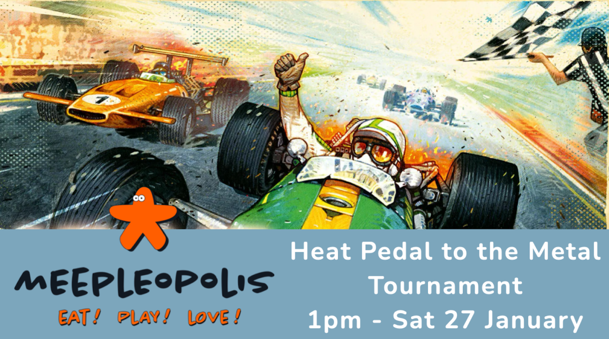 Jeu De Société 'Heat: Pedal To The Metal' - Édition F1 / Voitures De Course - Neuf